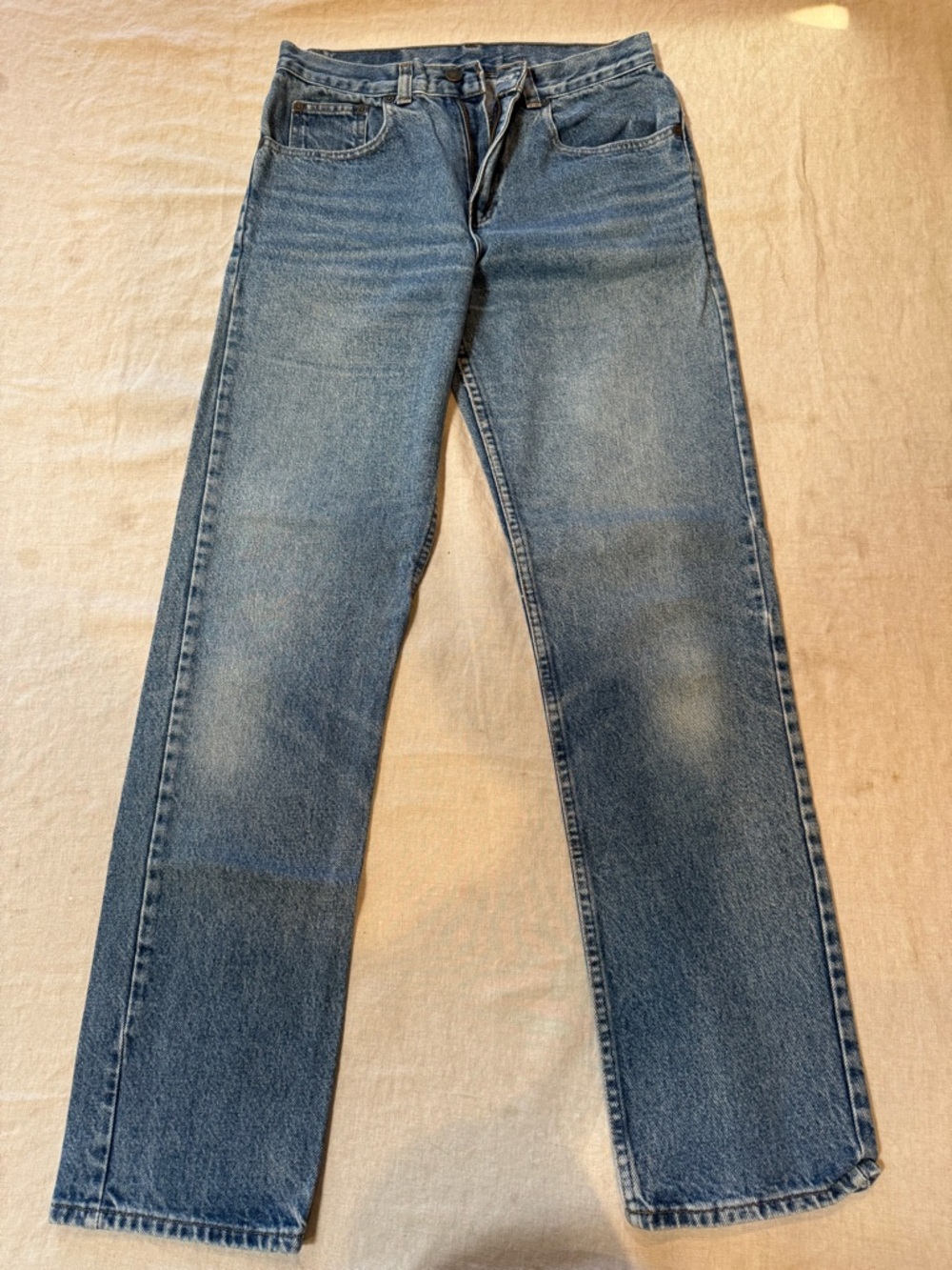 Vintage Y2K GAP Jeans High Rise Straight Leg Minimal Denim 28 - Picture 2 of 5